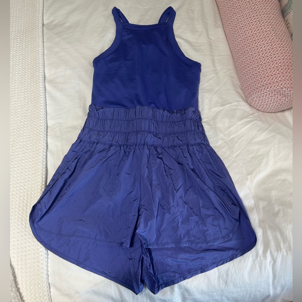 Free People The Way Home Runsie Moroccan Blue